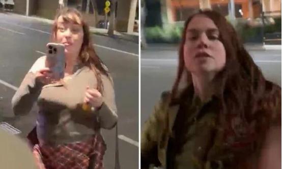悉尼深夜，3名中国留学生正在路边等候网约车，没想到两名陌生女子突然上前辱骂并动手