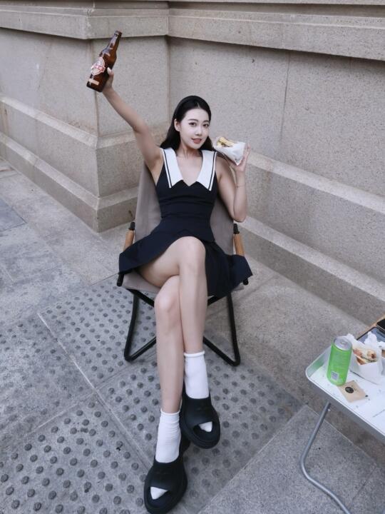 在泰安道吃到丽思卡尔顿汉堡车了