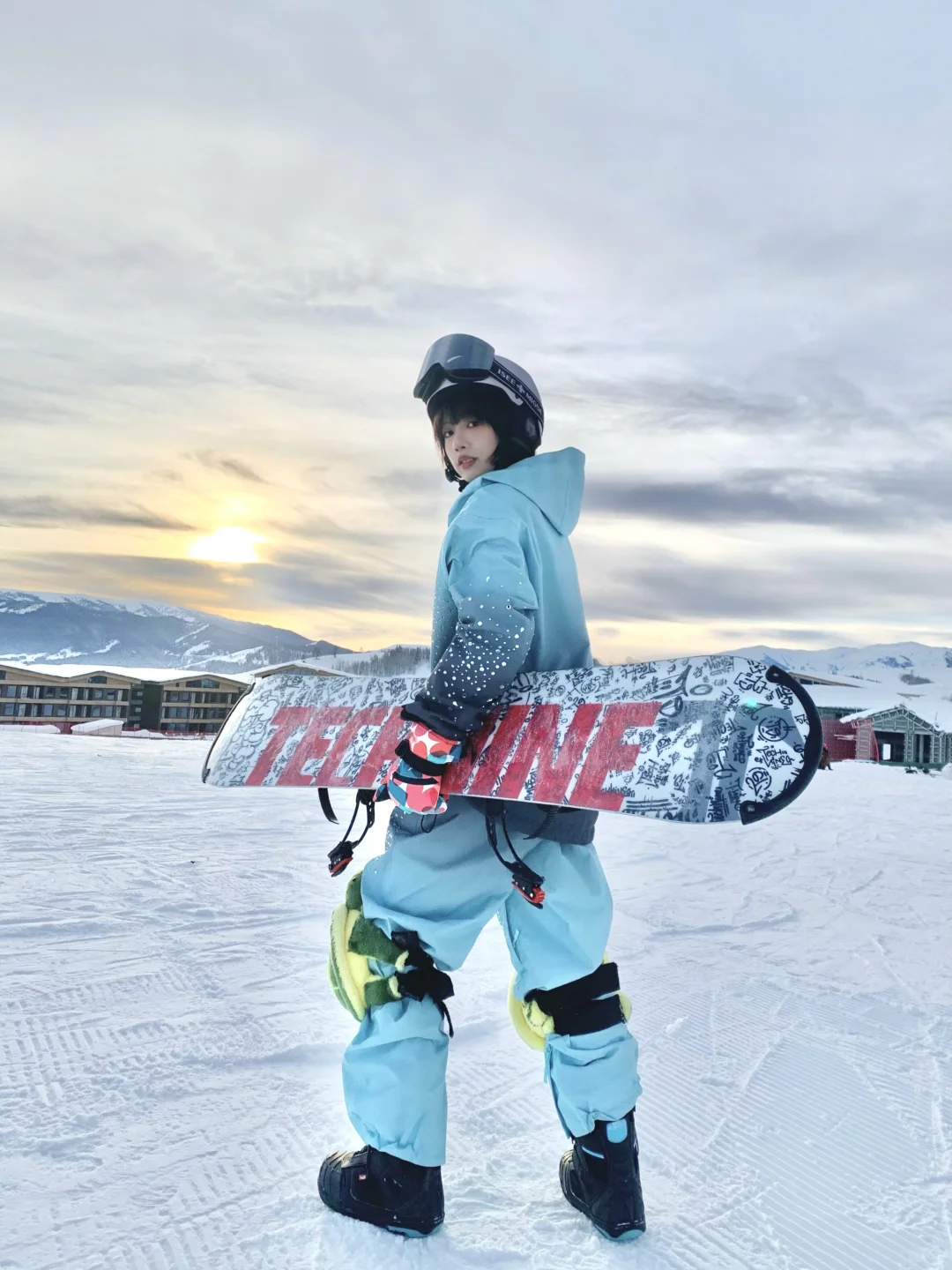 Snowboarding🎿