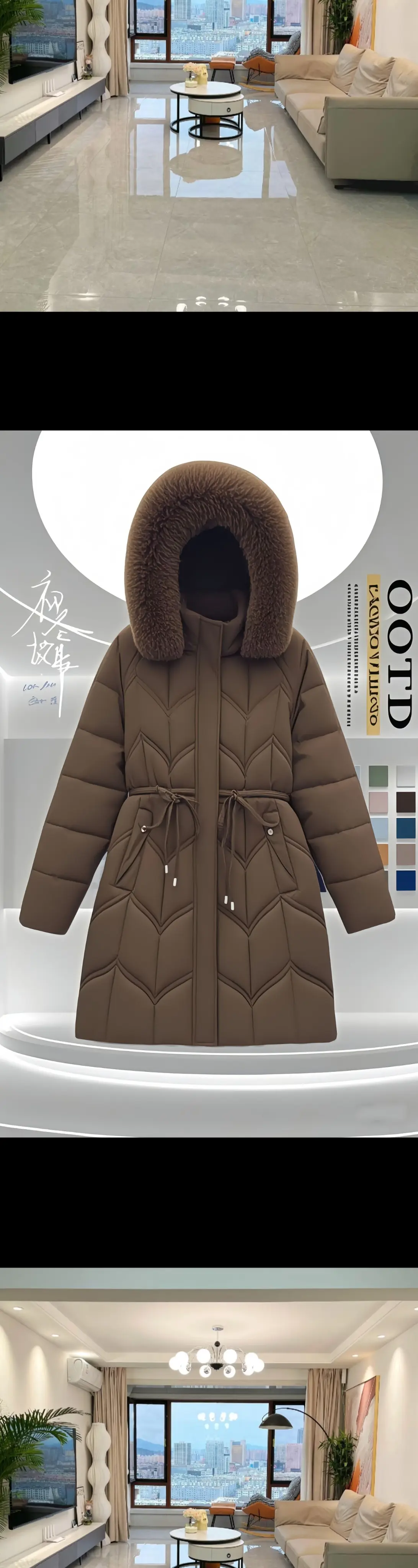 这款冬季新品棉服，保暖力直接拉满！高品质加厚保暖棉填充，仿佛将阳光穿在...