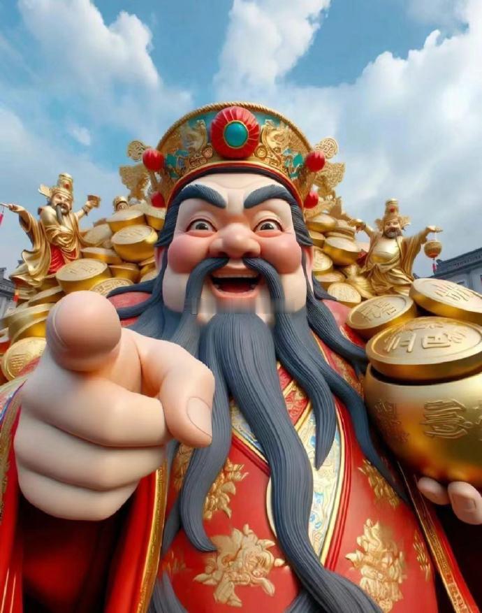 就是你了，指定发财 ，快来接好运 