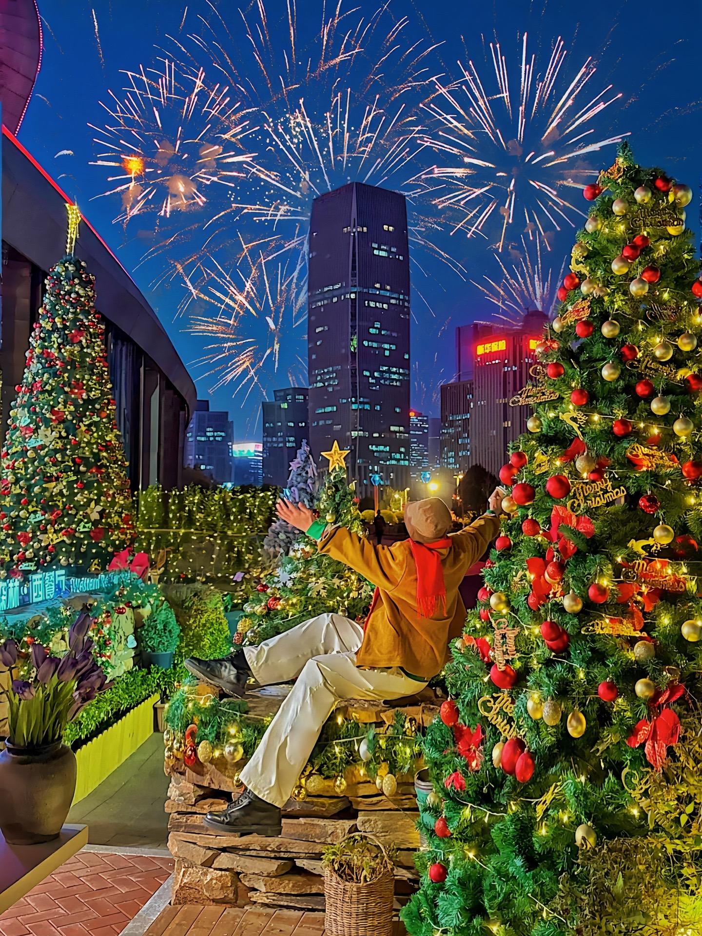 好喜欢济南的圣诞氛围啊🎄…10家合集。济南现在处处都是圣诞氛围❄️✨...