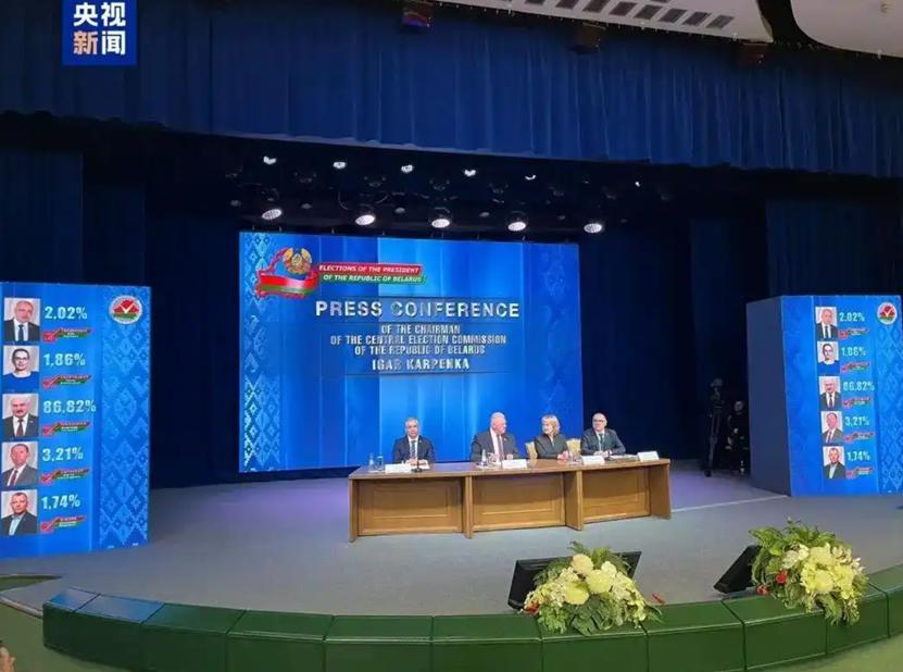 事关中方，卢卡申科再次透露一个重要信息

当地时间27日，卢卡申科再次以高票当选