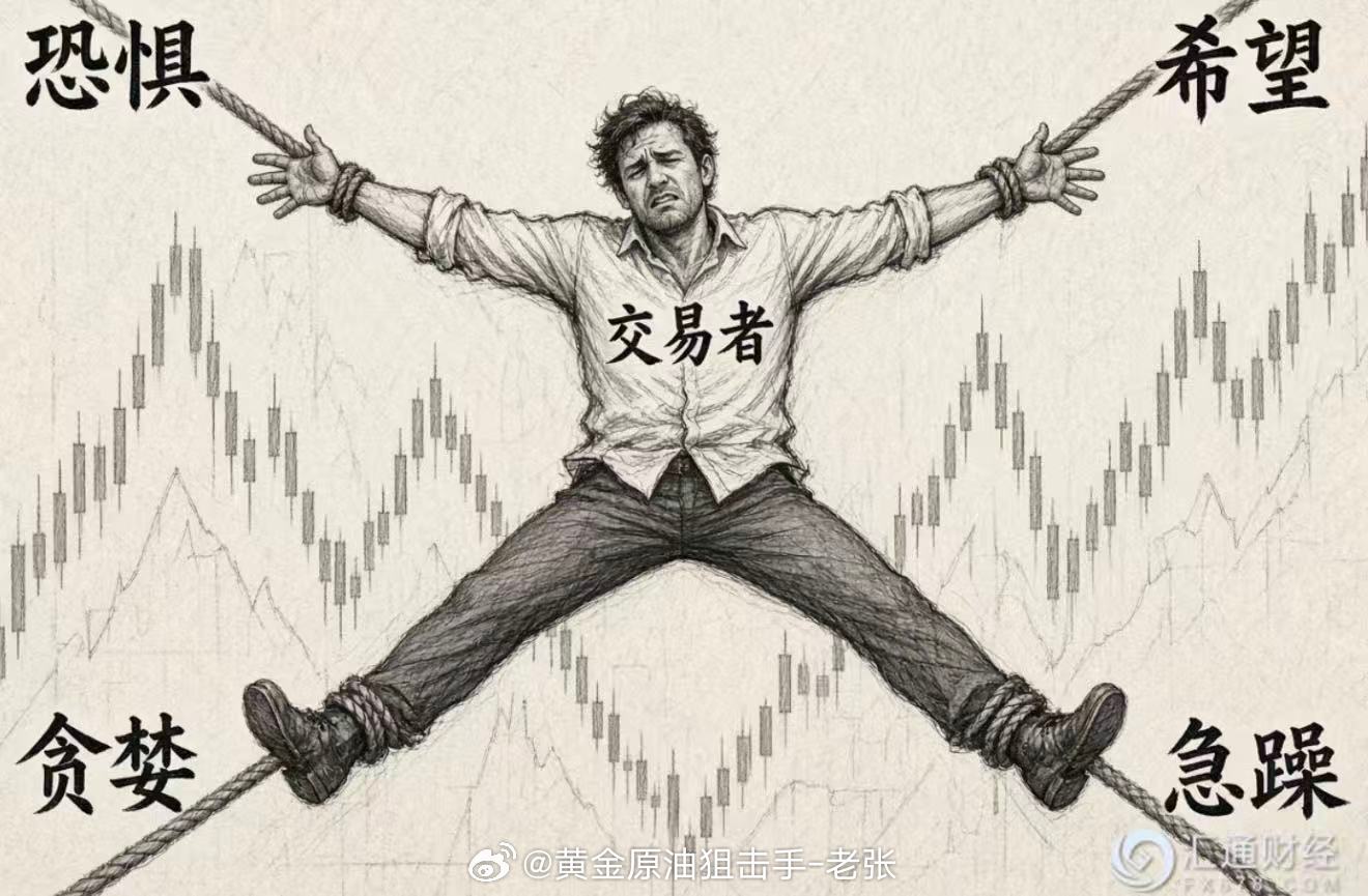 如果你想成为盈利的交易者，就把所有情绪都切除……黄金金价财经投资今日看盘外汇黄金