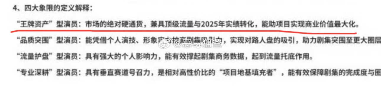 徳塔文白皮书认证白敬亭为王牌资产型👏市场的绝对硬通货，兼具顶级流量与2025年