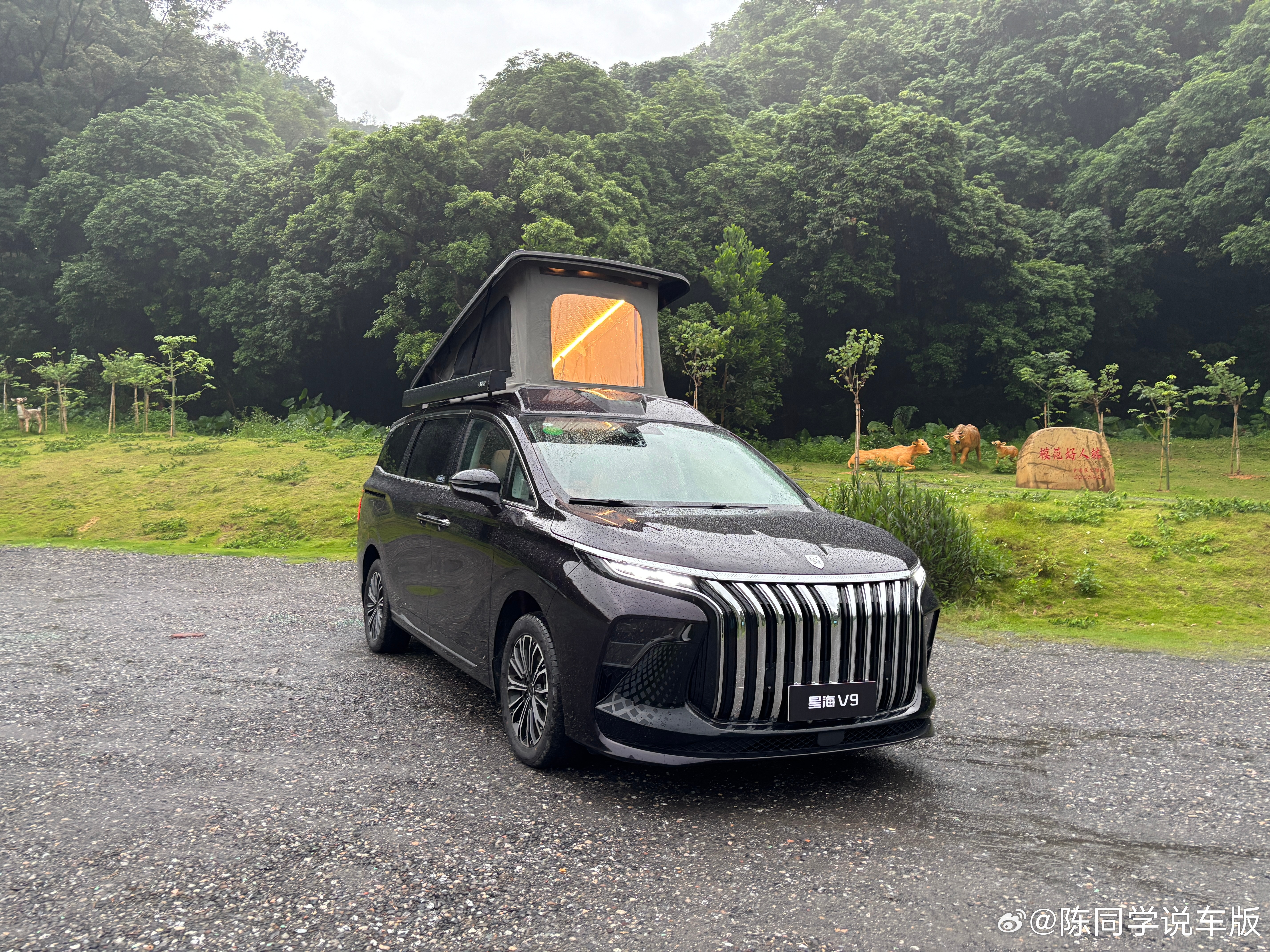 听说最近可升顶帐篷露营车很火？星海V9：这我有发言权🙋 