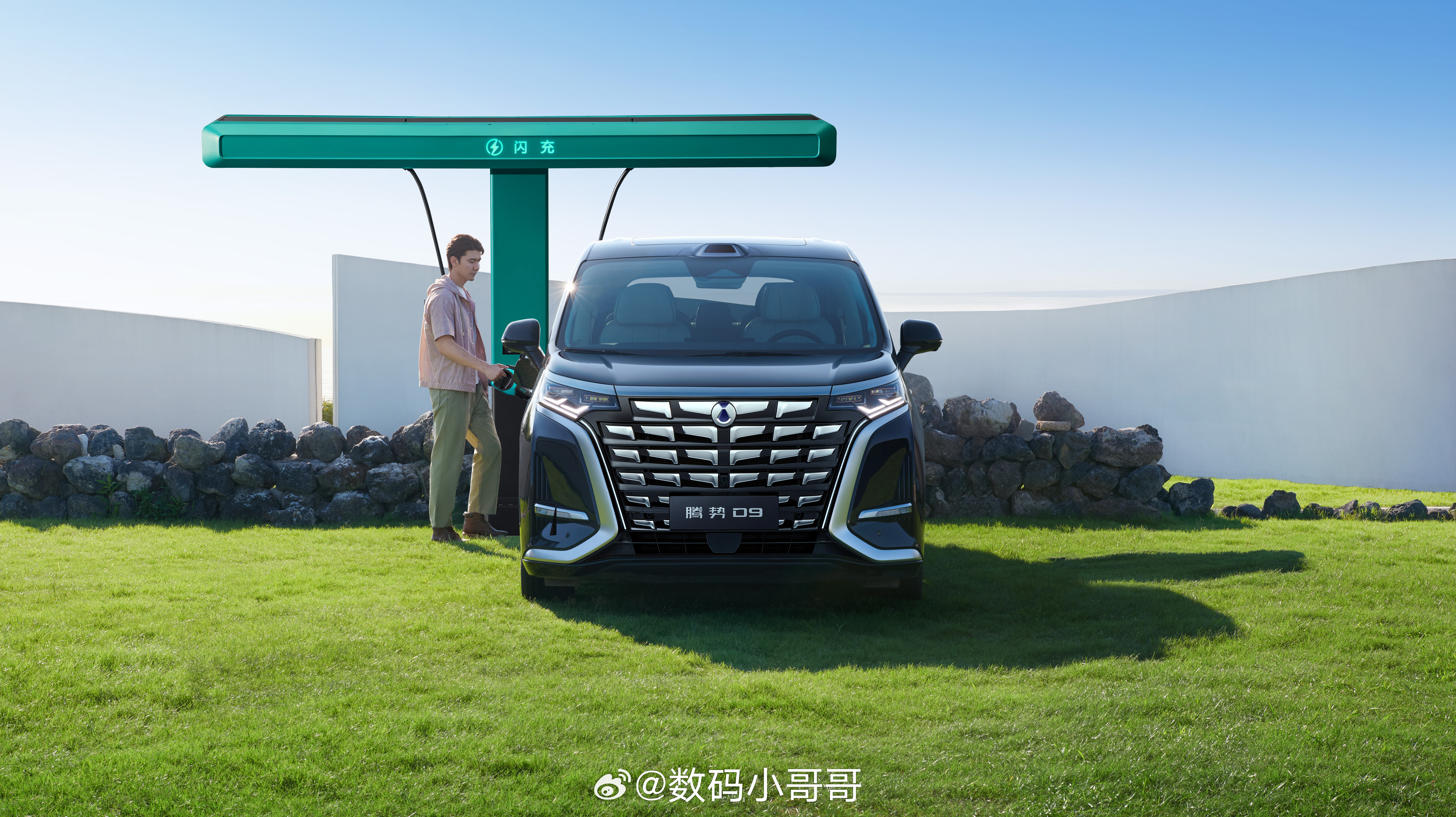 还得是迪子速度快！比亚迪的第5000座闪充站在兰州高速服务区正式上线，同时，南京