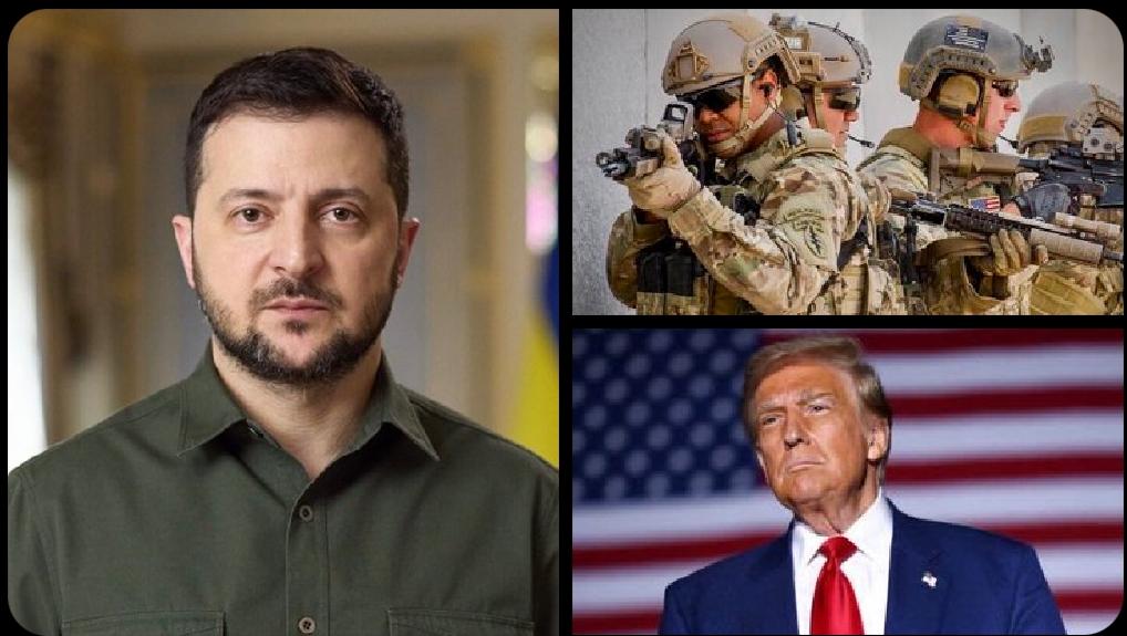 新闻快讯——泽连斯基总统证实，其已与特朗普总统就美军在乌克兰驻军事宜展开磋商。