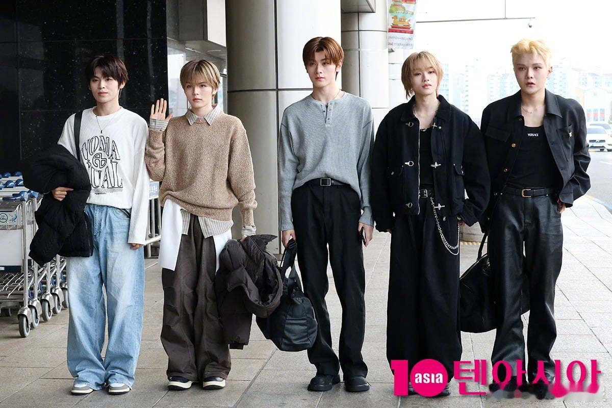 即刻出发金浦机场路透来了！全华班男团全员状态在线，即将空降新浪扫楼，期待今天下午