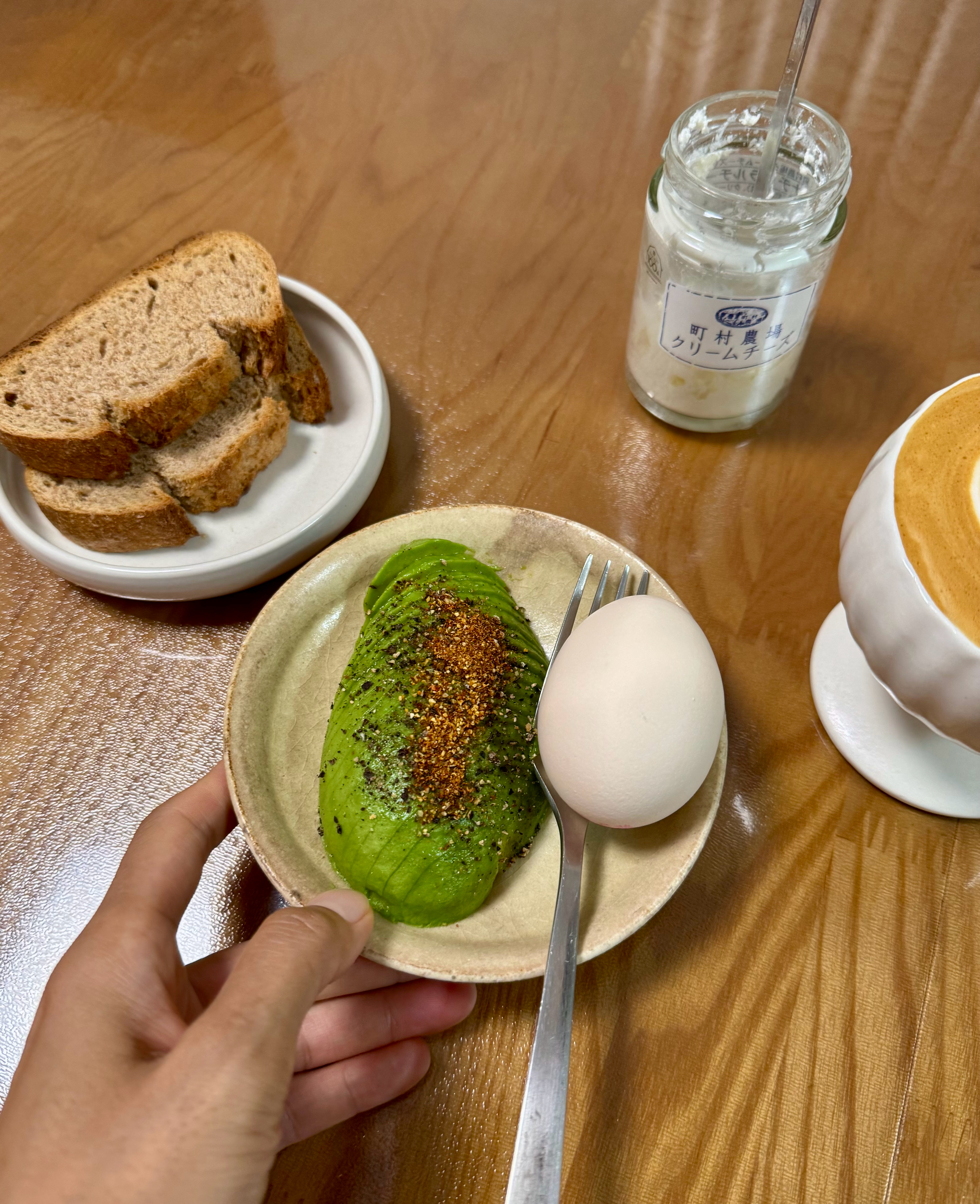 早餐[超话]coffeetime 早安！☕️昨天一点小雨后今天晴天啦[爱你] ​