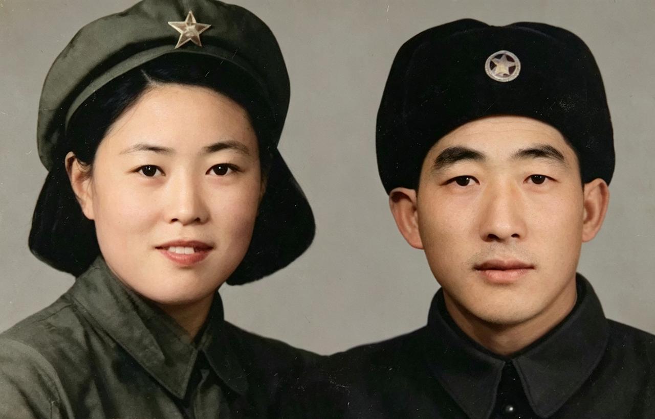 他是38军副参谋长，开国上校，结婚以后，才知道自己妻子是末代皇帝的侄女，清朝皇室