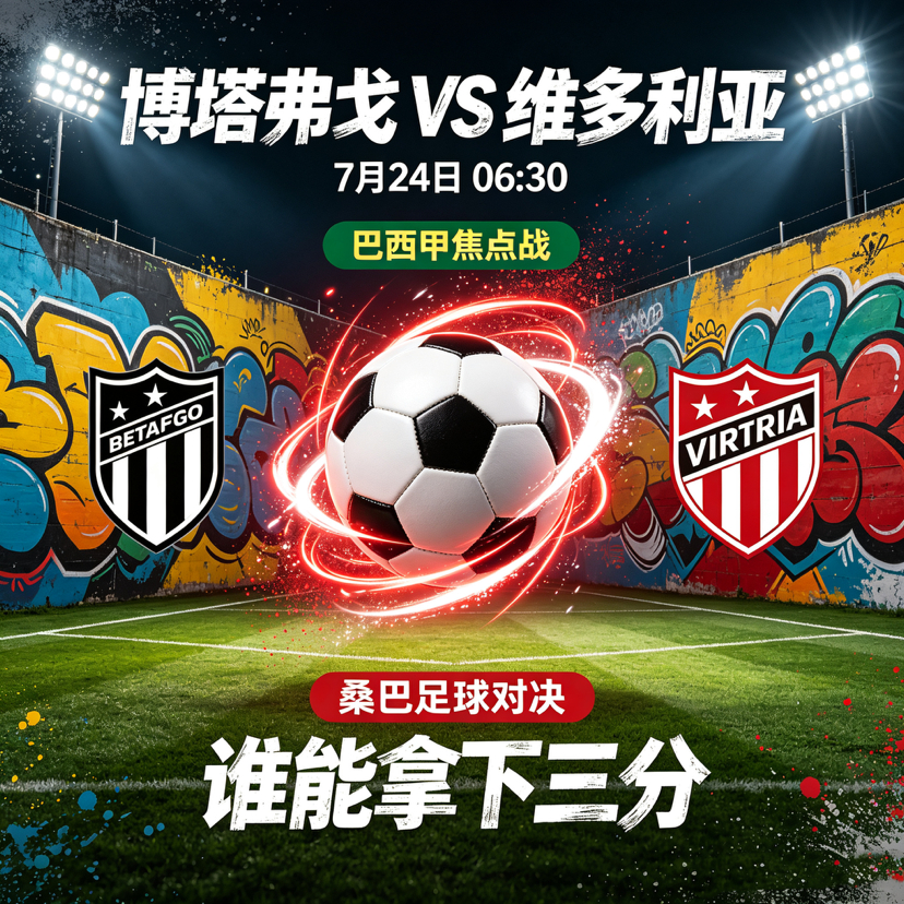 ⚽️ 巴甲前瞻：大巴死守vs阵地攻坚！博塔弗戈主场欲破局，维多利亚残阵死磕博塔弗