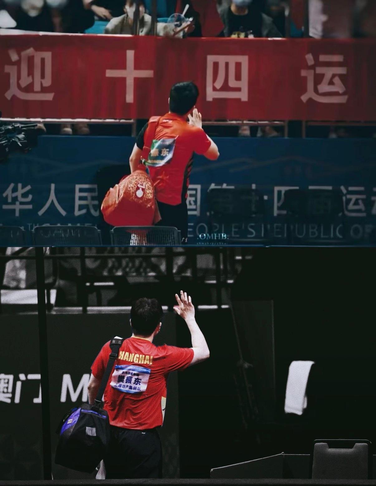 十四运热度最大的是樊振东一单二分，粤圆之夜。十五运热度最大的是樊振东全胜归来，双