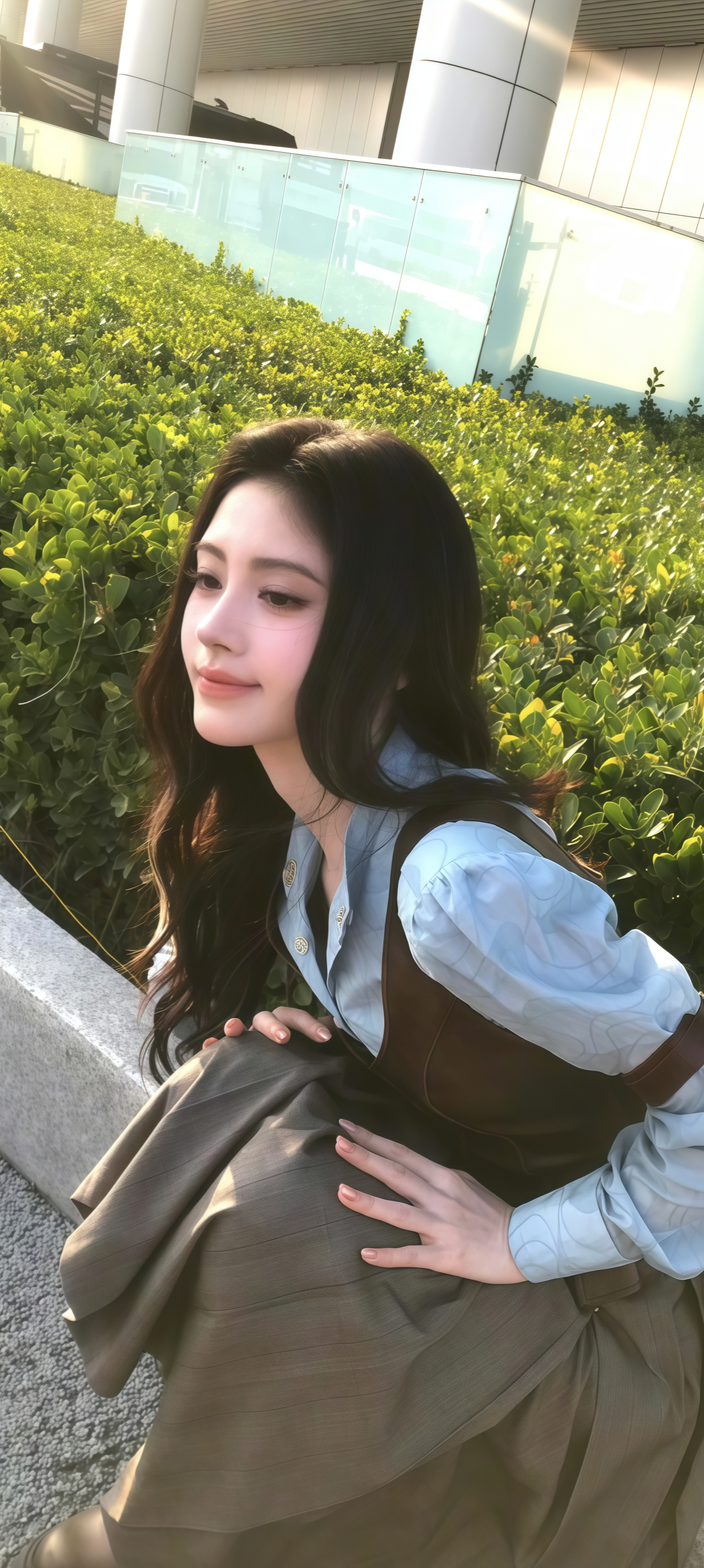 全屏壁纸版鞠婧祎