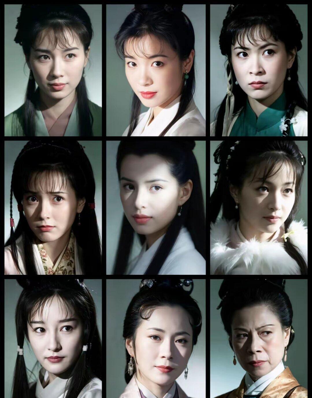 盘点神雕侠侣的几个演员，假如你穿越成主角的话你会选谁？