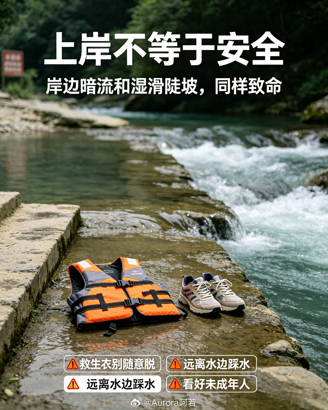 太让人惋惜了！惠州17岁少年漂流全程平安上岸，最后河边洗脚失足落水溺亡。谁能想到