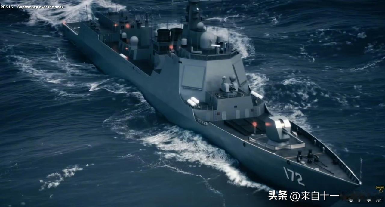 瑞典萨博公司发布了推销他RBS-15 反舰导弹的新视频。
选择的目标是解放军海军