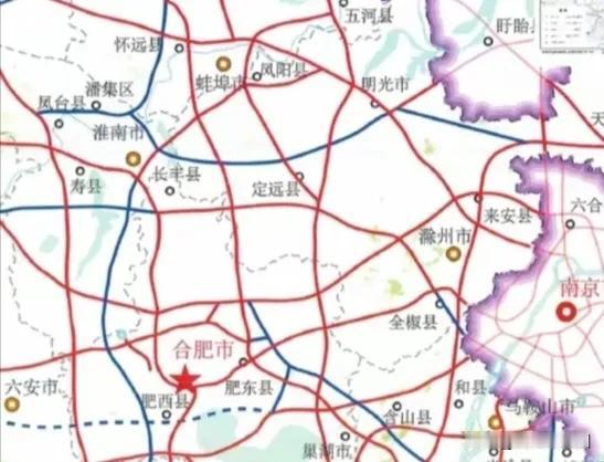 ［滁州凤定高速线路走向总算敲定了］
        山东济宁到合肥高速公路是京台