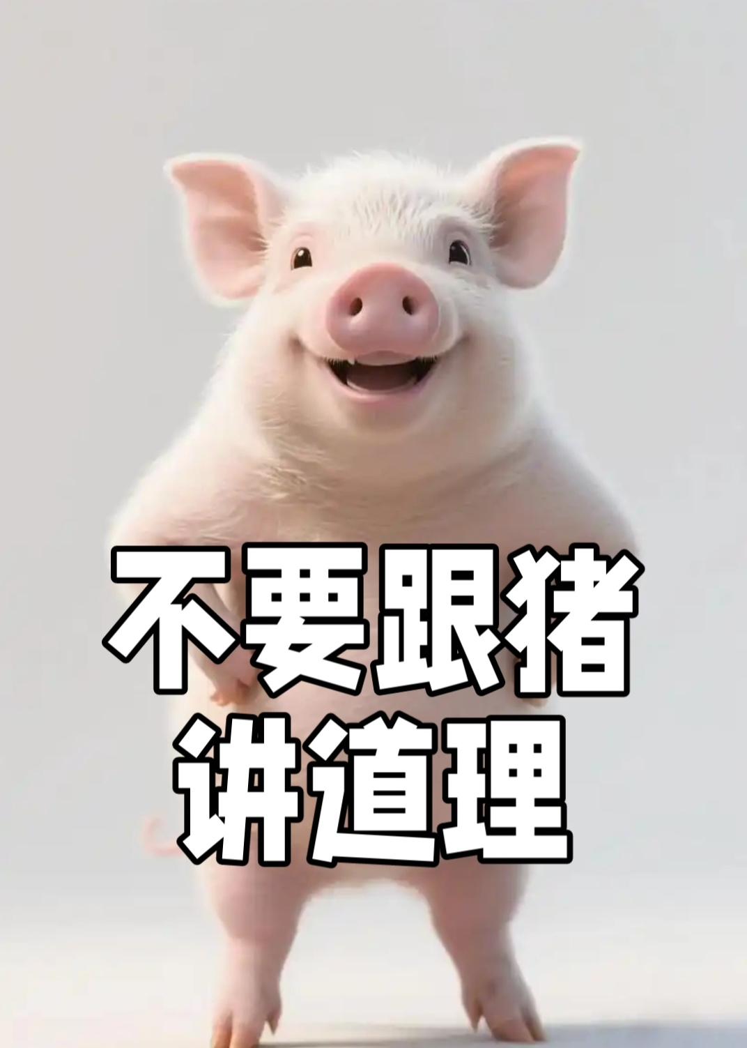 "不要跟猪讲道理"——这句带着泥土气的俗语，撕开了人际沟通中最残酷的真相。当有人