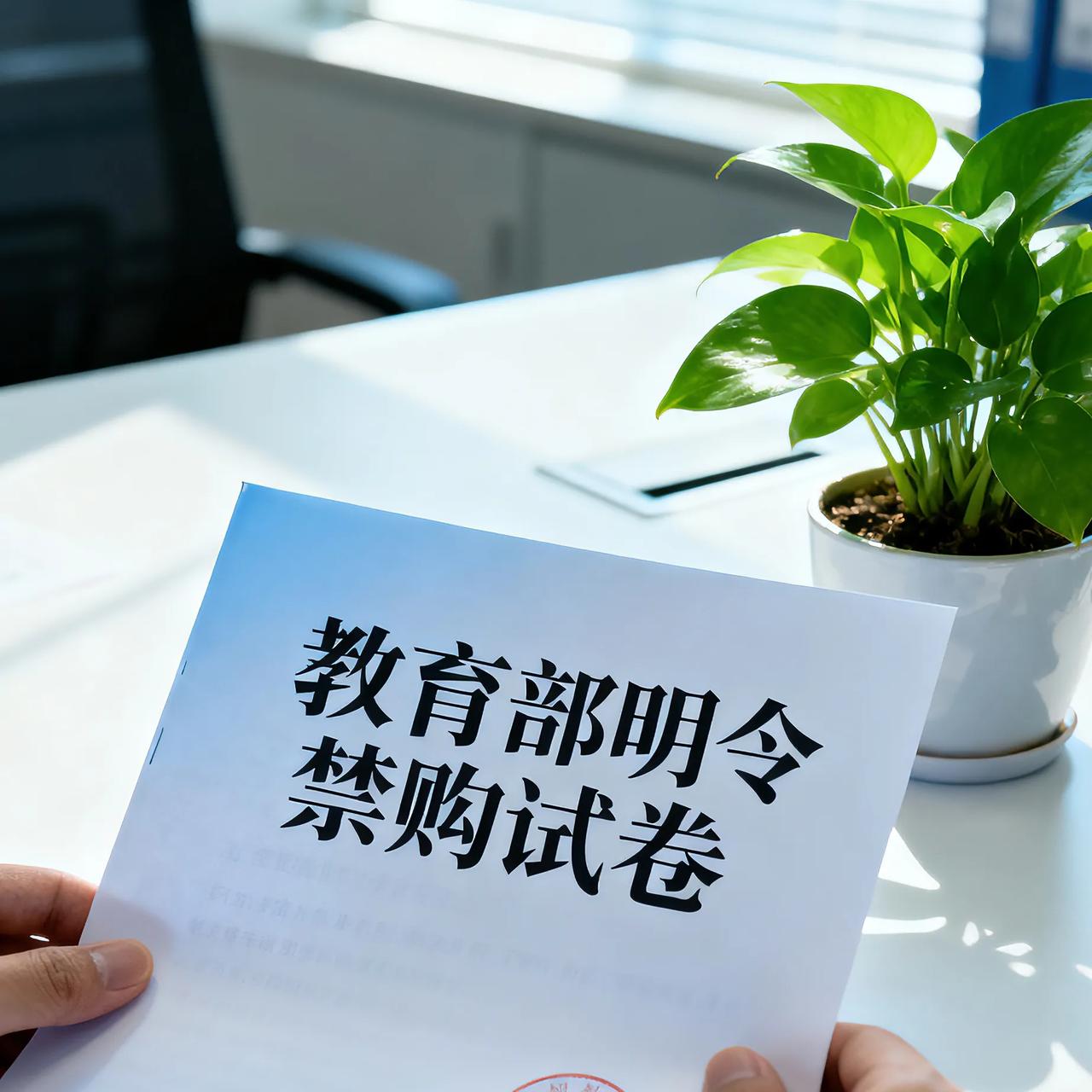 教育部明令禁购试卷！斩断歪路才能守住教育公平
 
教育部发文严禁任何组织、个人购
