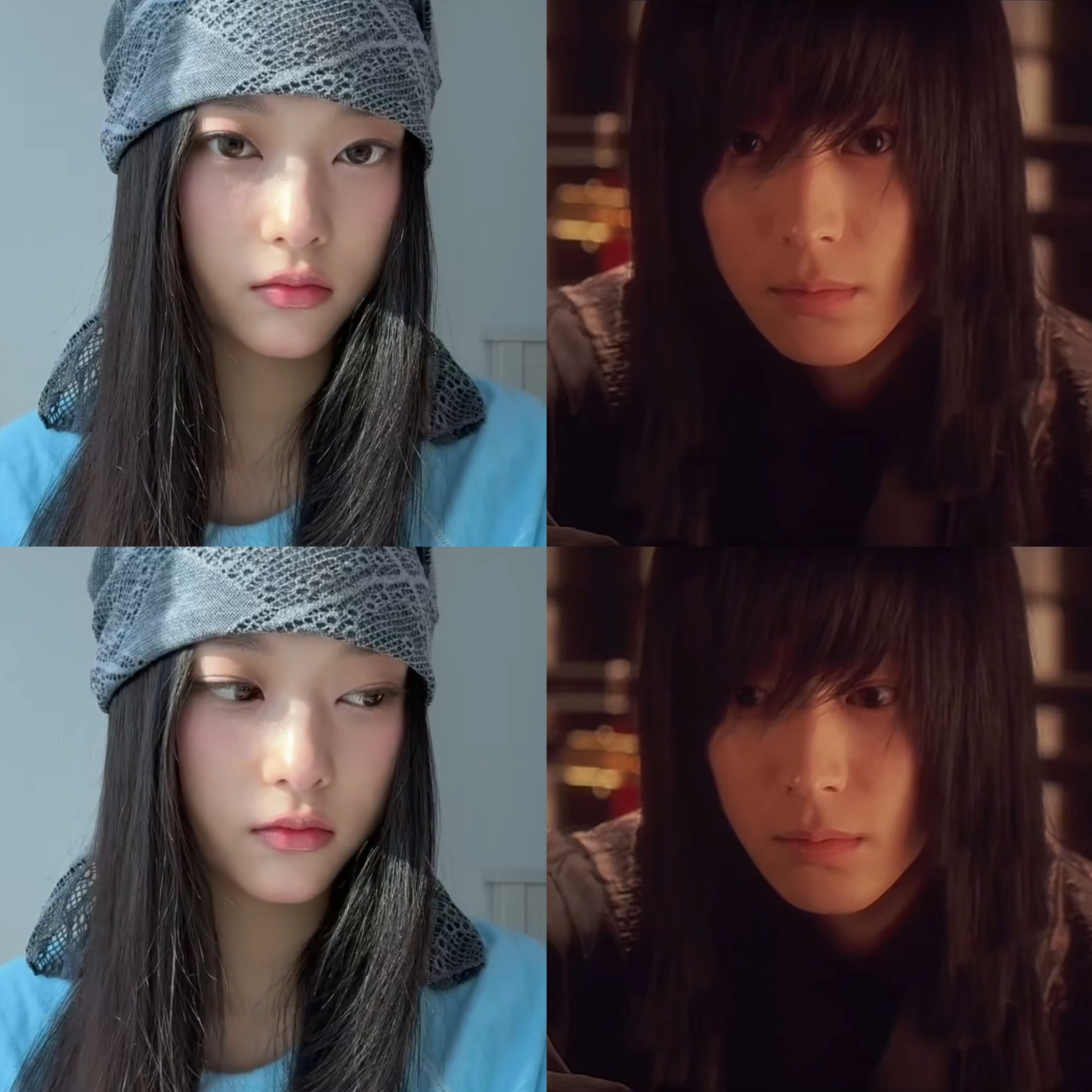 长了一副无辜脸 