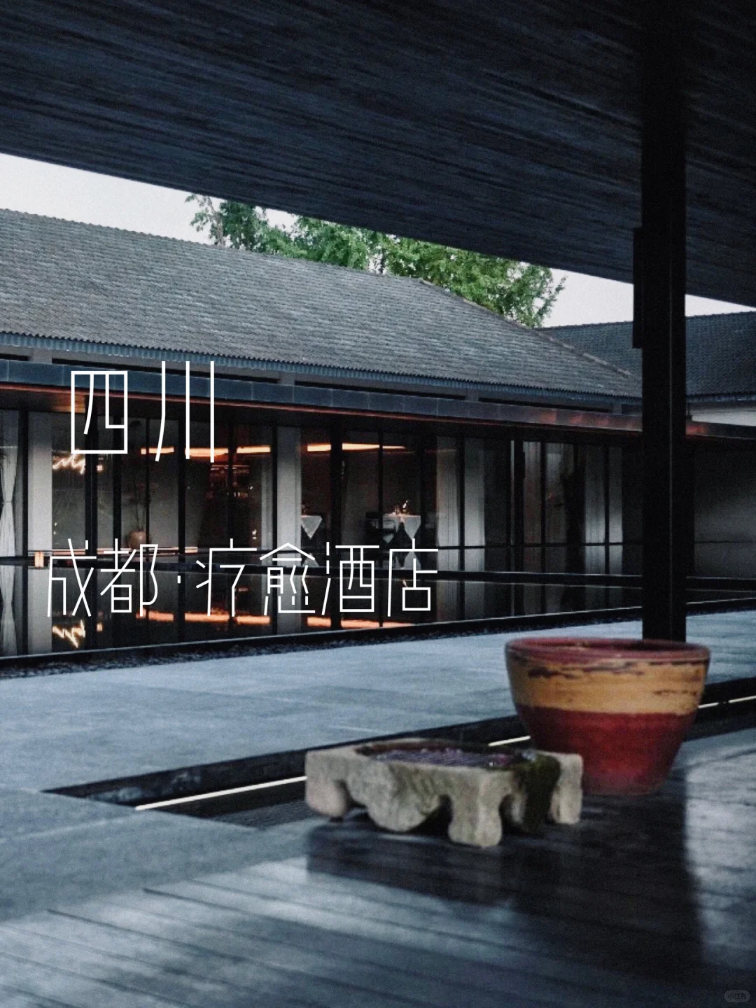 在成都！藏于湿地公园的疗愈森系酒店🌳