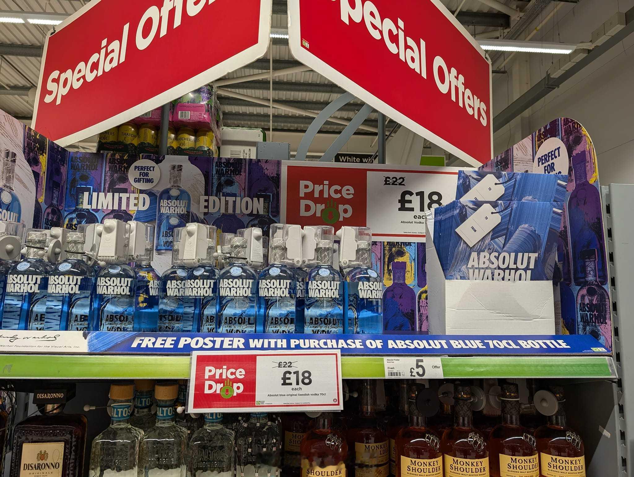 英国的绝对伏特加安迪 ABSOLUT ANDY v2 有海报送。#绝对伏特加##