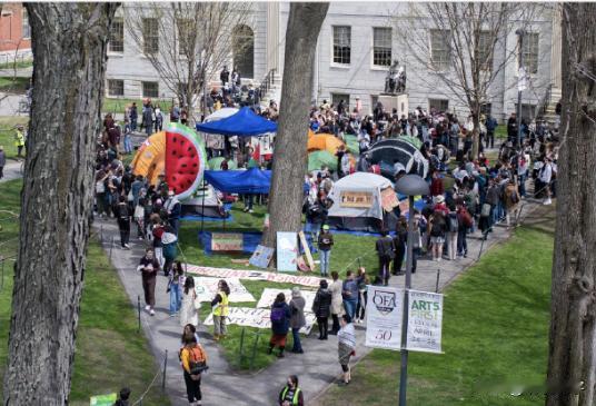 对于美国各大高校进行的如火如荼，支持巴勒斯坦独立行动，4月25日，以色列情报局摩