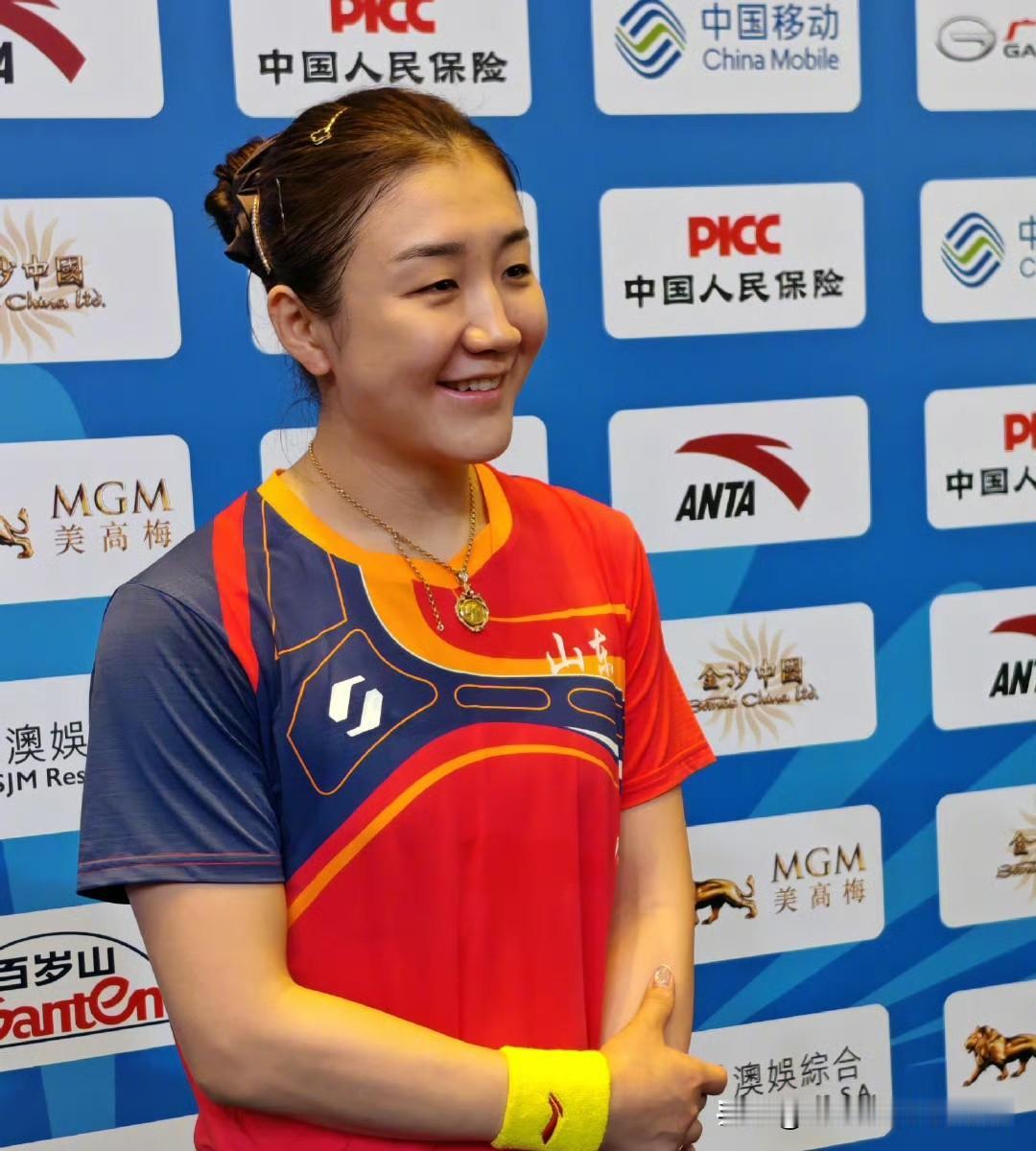 陈梦有种王者归来的气势！
全运会乒乓球女单1/16决赛，4比0横扫了上海队的孙铭