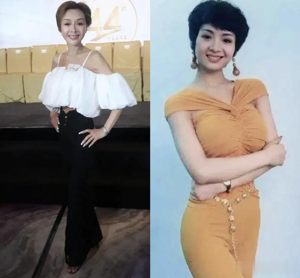 香港老牌港星叶子楣虽然已经年近60了，精致优雅，美丽动人！

叶子楣是当年香港备