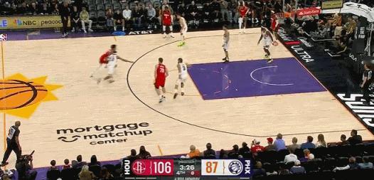 怼开防守出手~！！ 