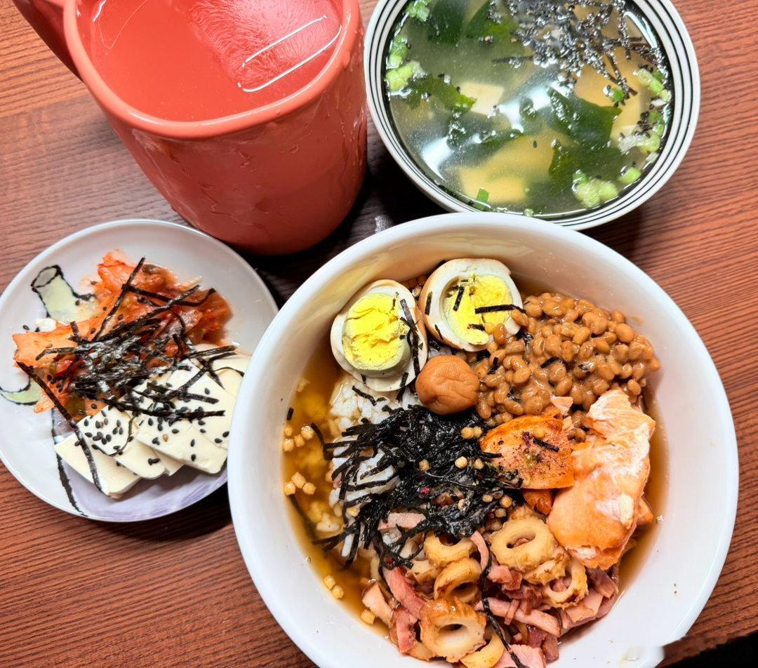 [馋嘴]晚饭做了茶泡饭！ ​​​