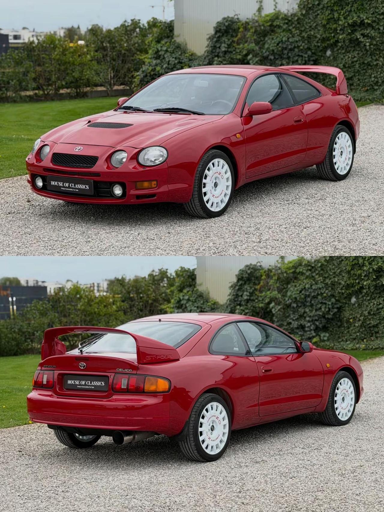 Celica GT-Four.如果说上世纪90年代的世界拉力赛场有一抹属于丰田的