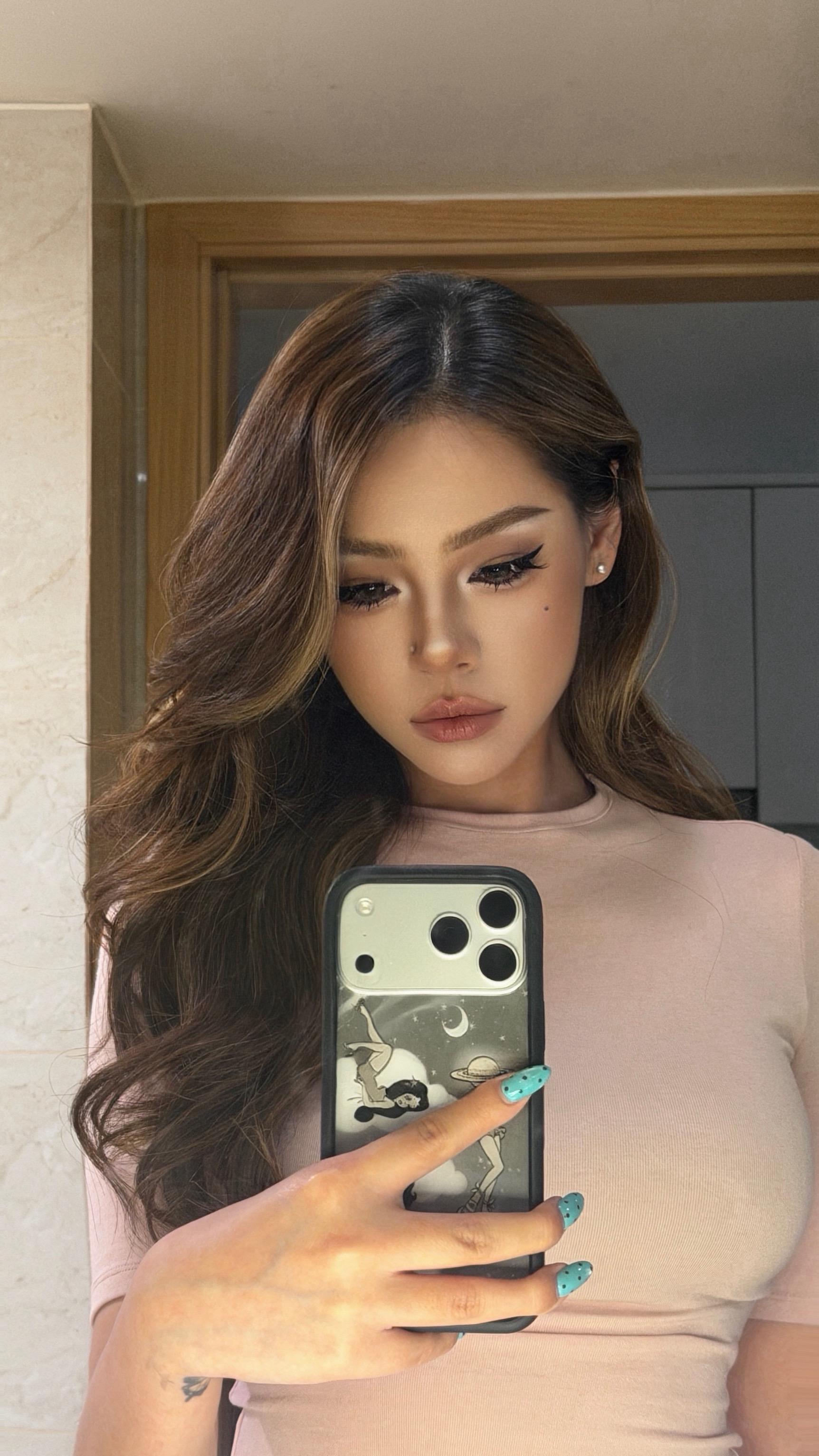 轻欧美 亚裔混血妆