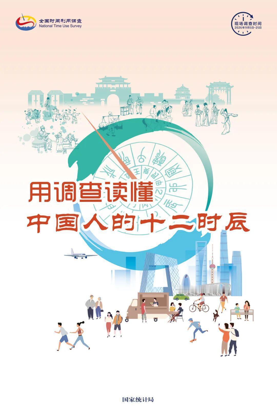 “你的时间都去哪了”：国家统计局这次要入户查清楚，全国只抽8400户
9月5日起