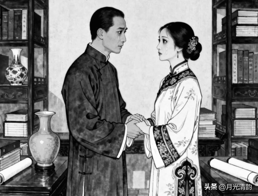 光绪九年，湖北汉阳道署，谭嗣同娶了李闰。这门亲事是两家父母定的，谭嗣同没法说不，