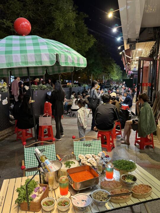 北京青年路！隐蔽的夜市一条街….