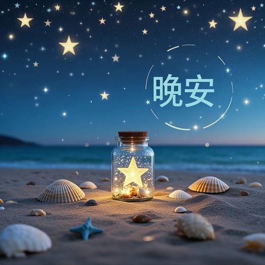 晚安晚安军营晚安心语    不说再见，只道晚安，愿你好梦 