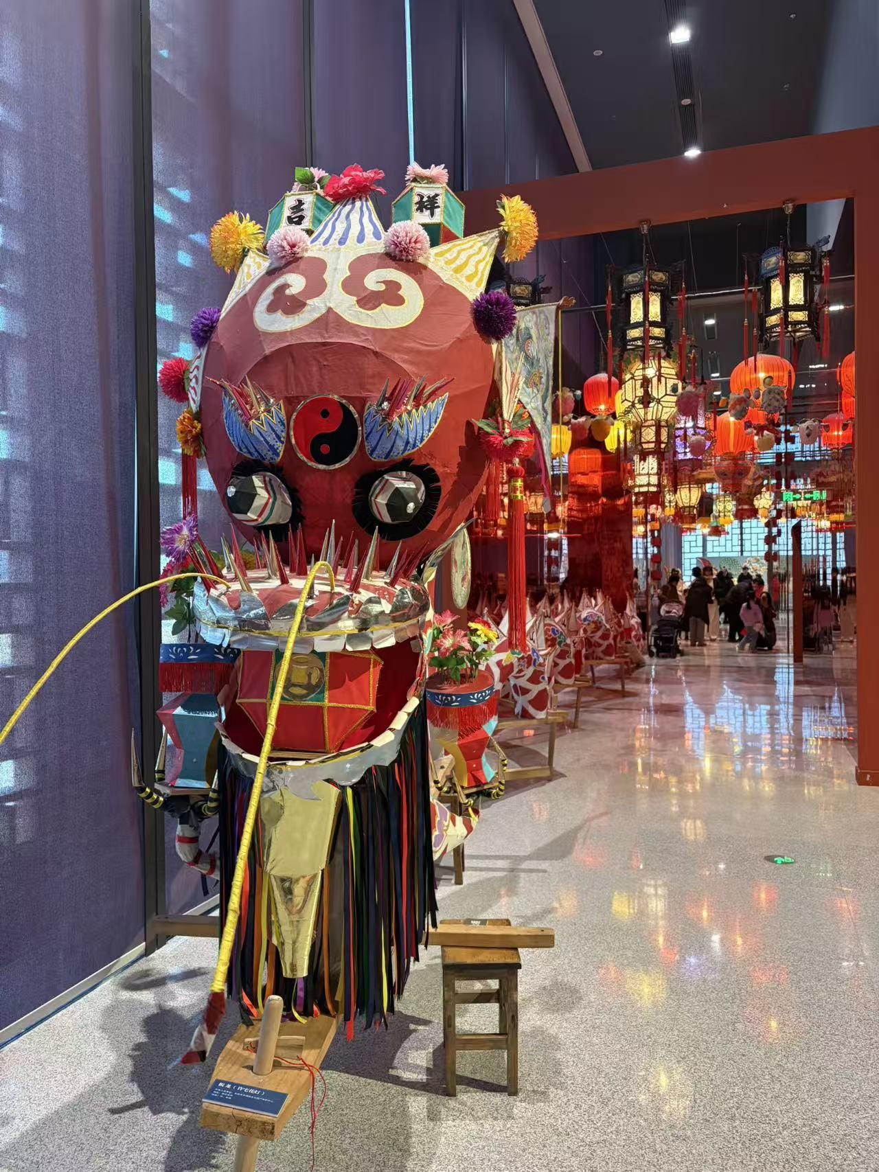 晒图笔记大赛各种工艺品展出