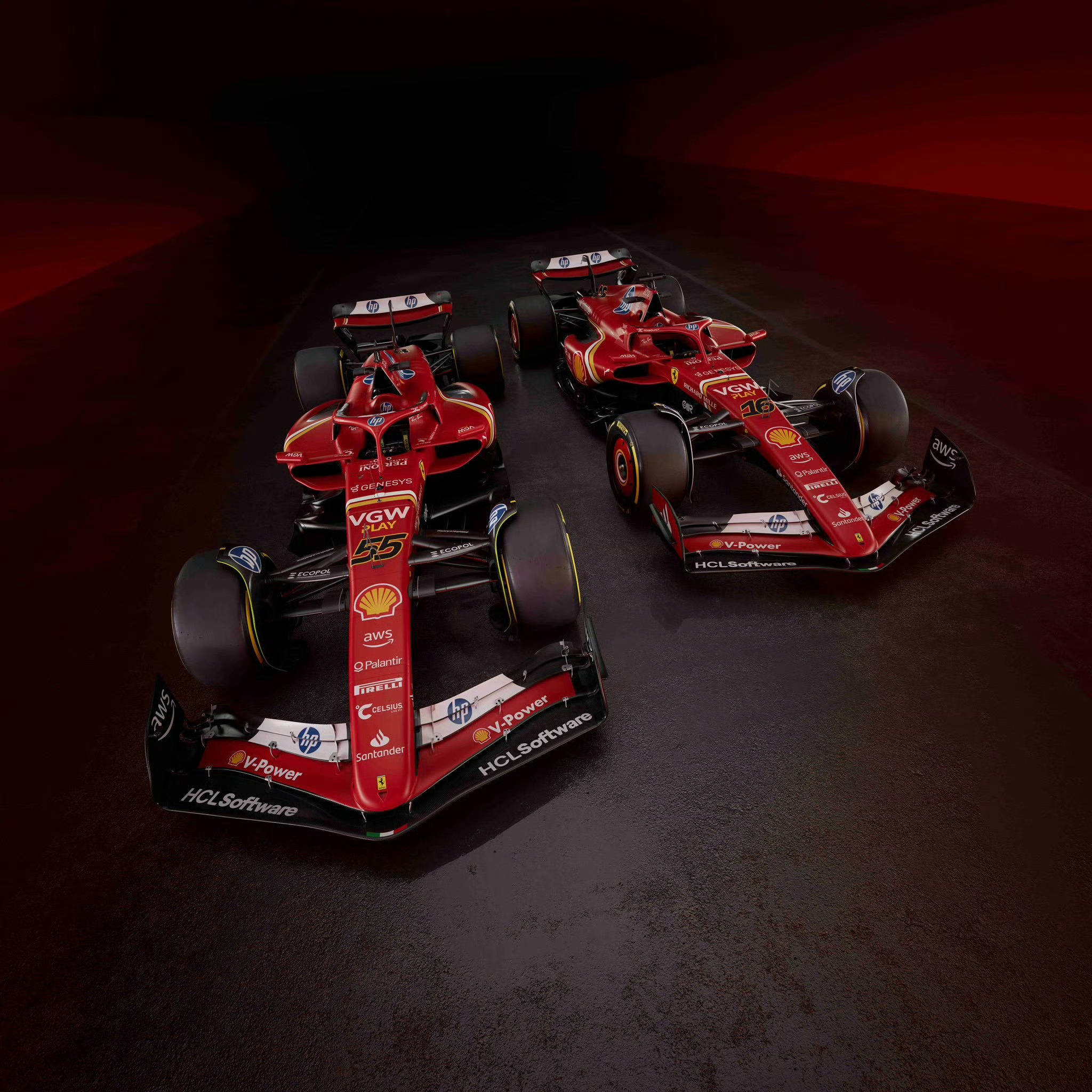法拉利车队本周F1意大利🇮🇹大奖赛 特别版赛车涂装（车号[doge]）#F1