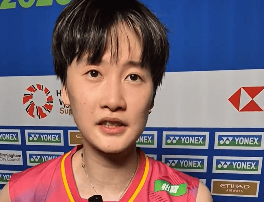 陈雨菲：第二局有一些球不够到位；希望打好每一场比赛