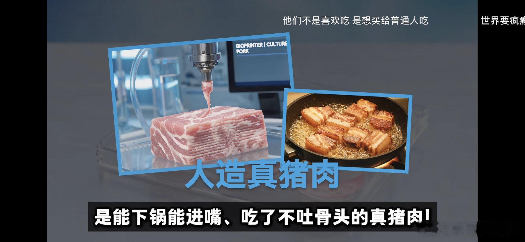 顶层吃人x肉，穷人吃人造肉华夏文艺复兴