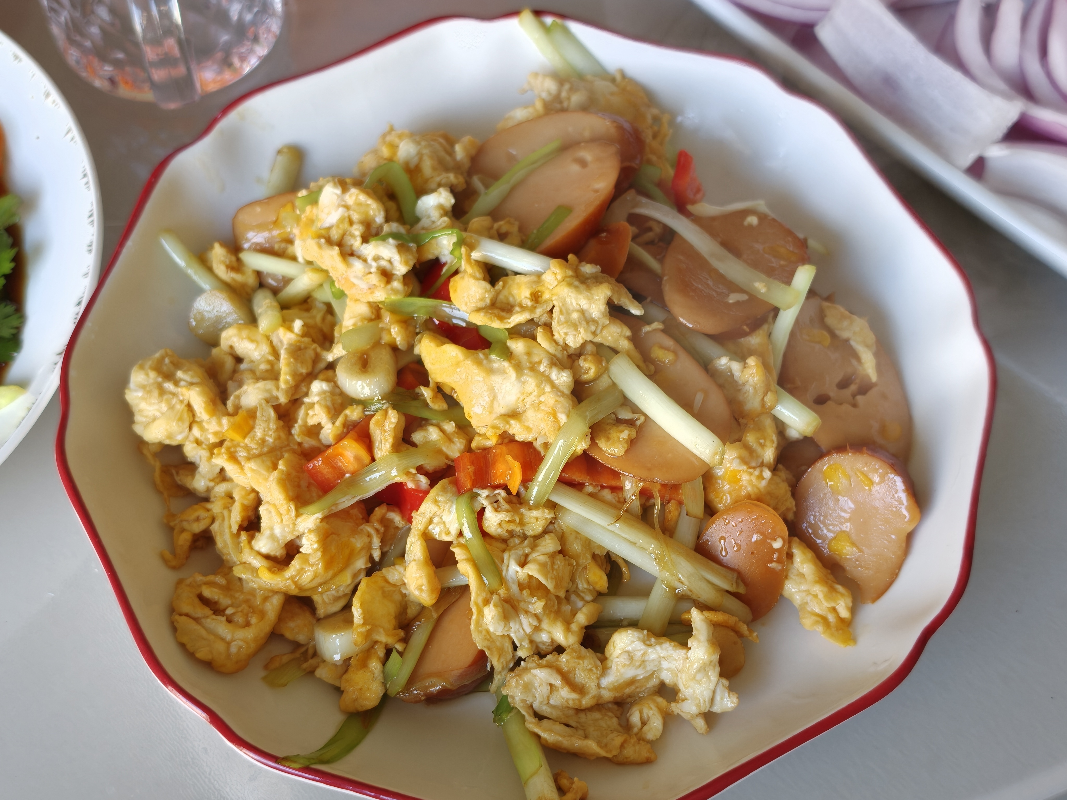 来惠州和我妈吃饭，这就是我妈口中的“没做啥菜”