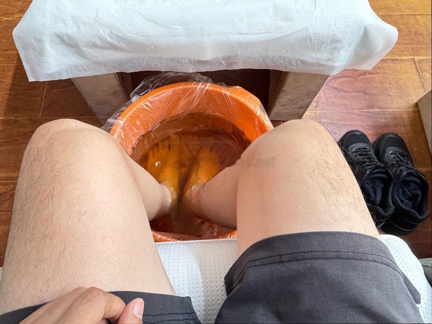 挂空挡还是挺舒服的足疗 / 