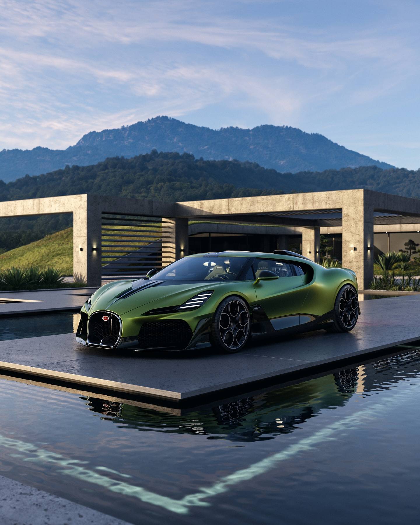布加迪最新1/1定制车型 Bugatti 