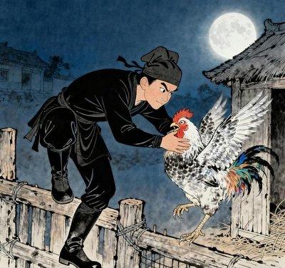 不明白时迁在梁山泊排名怎么那么低？仅仅倒数第二位。

时迁开始偷鸡，是不怎么光彩