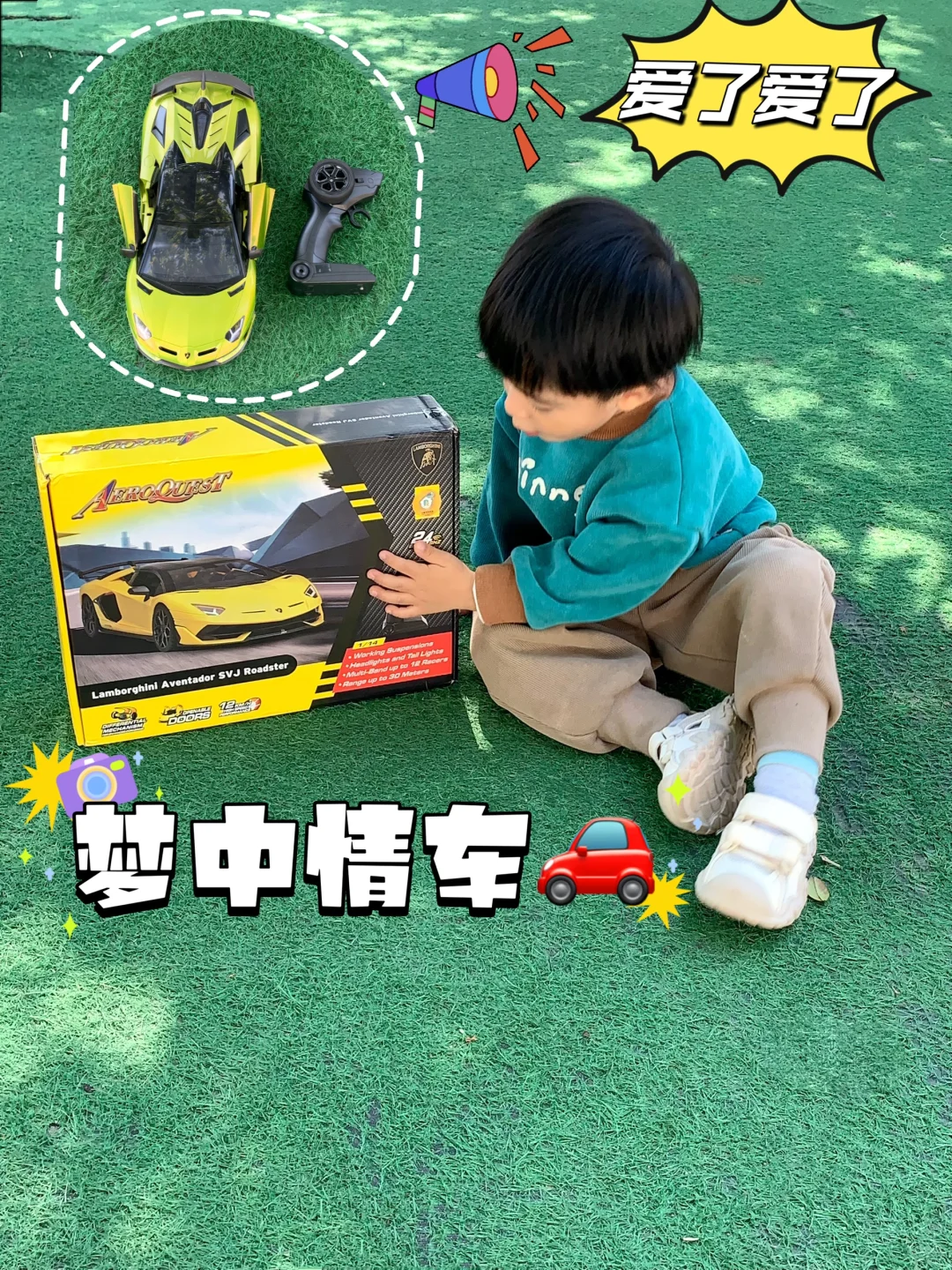 崽崽：全款拿下兰博基尼啦！🌟