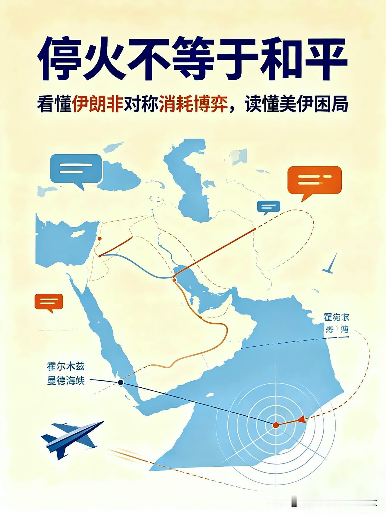停火不等于和平：看懂伊朗非对称消耗博弈，读懂美伊困局
 
咱唠句实在的，别被中东