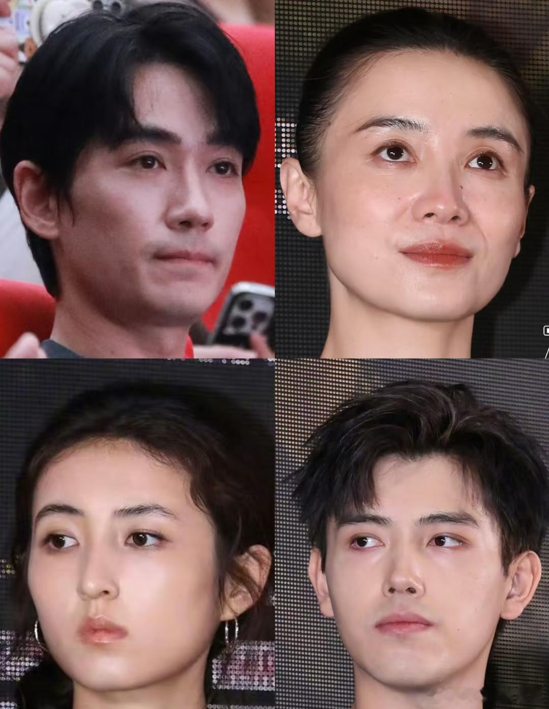 电影志愿军3首映礼怼脸生图朱一龙 宋佳 张子枫 陈飞宇 ​​​
