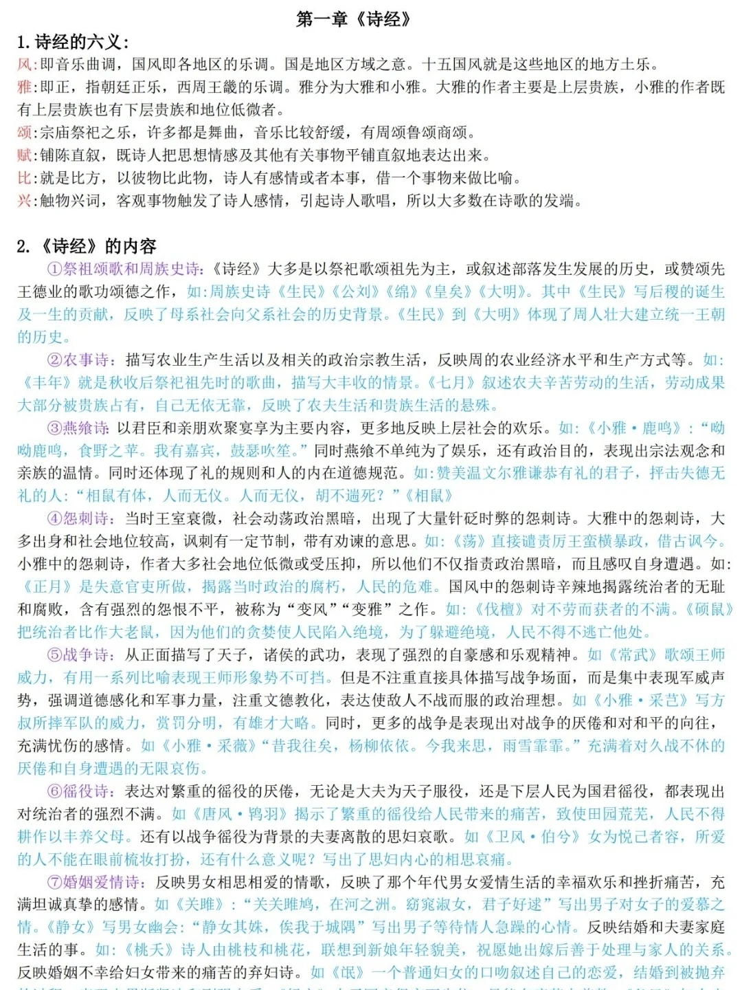 黑龙江大学文学考研笔记总结好啦